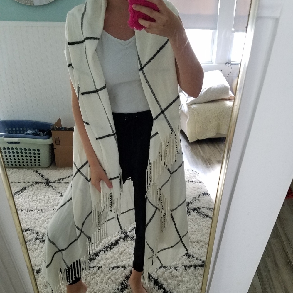 Fringe cardigan